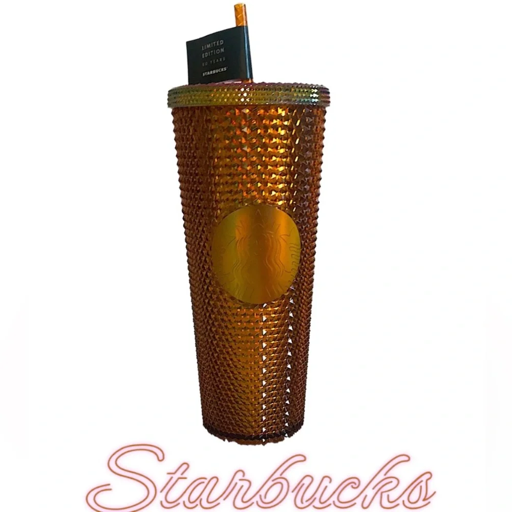 Starbucks Limited Edition 50 Years Gold Studded Tumbler